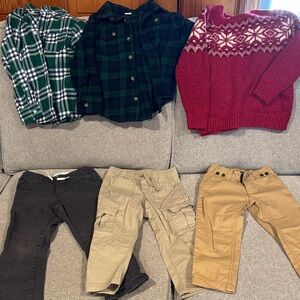 Boys Holiday outfit lot 3t